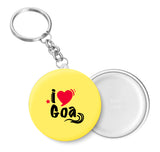 I Love Goa Key Chain
