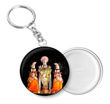 Lord Venkateshwara with Goddess Sridevi Bhudevi  Key Chain