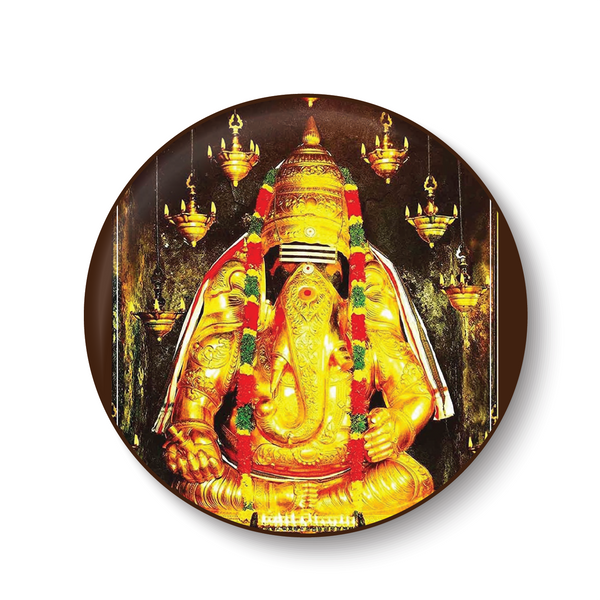 Pillaiyarpatti Karpaga Vinayagar I Vinayagar I Pin Badge
