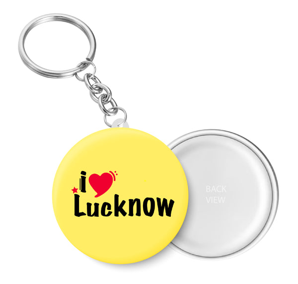 I Love Lucknow Key Chain