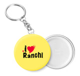 I Love Ranchi Key Chain