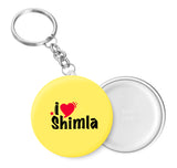 I Love Shimla Key Chain