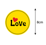 Love I Romantic I Love I Valentines Day Series I Bike Decal