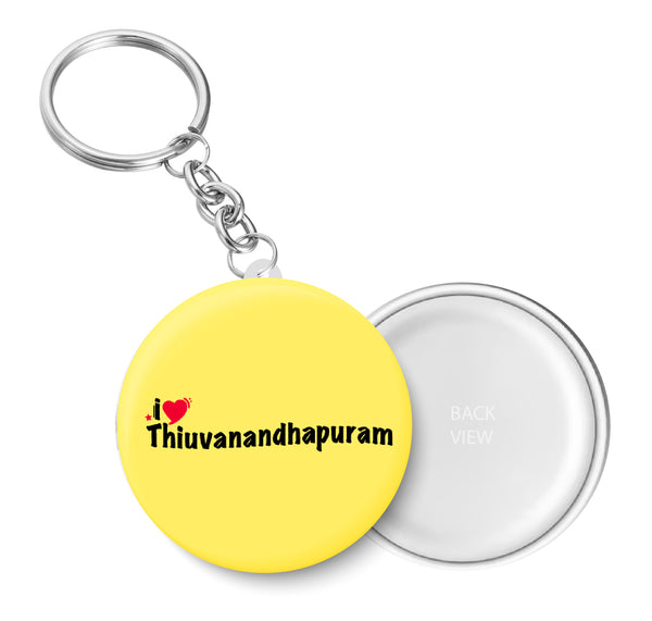 I Love Thiruvananthapuram Key Chain