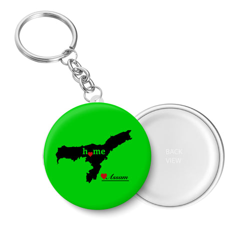 Assam Home Love Key Chain