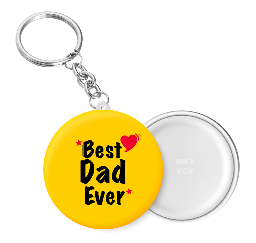 Best DAD Ever I Best DAD I I My DAD I Key Chain – Peacockride