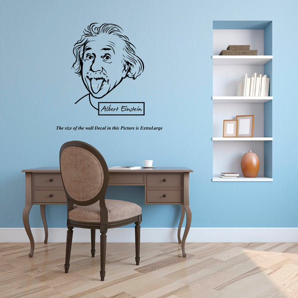 Albert Einstein , Physics , Scientist , Wall Decal