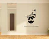 Foot ball I Foot ball Player I Wall Decal
