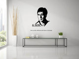 Al Pacino , Alfredo James Pacino , Hollywood Cinema ,Wall Decal