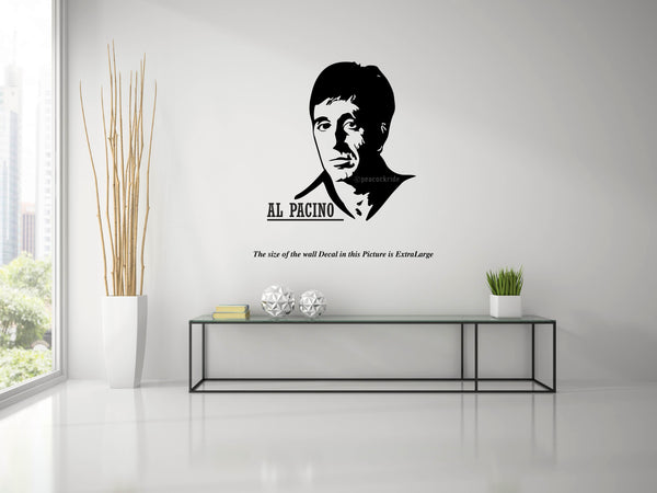 Al Pacino , Alfredo James Pacino , Hollywood Cinema ,Wall Decal