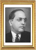 Dr Bhimrao Ramji Ambedkar  Wall Frame ( Mount / Glass /13 X19 inch )