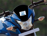 Aam Aadmi Party I AAP I Flag Bike Sticker