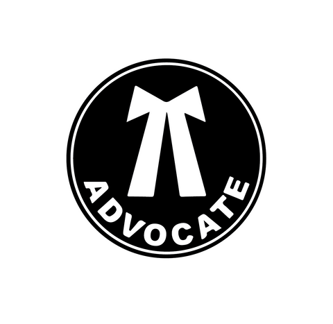 Advocate Bike Decal