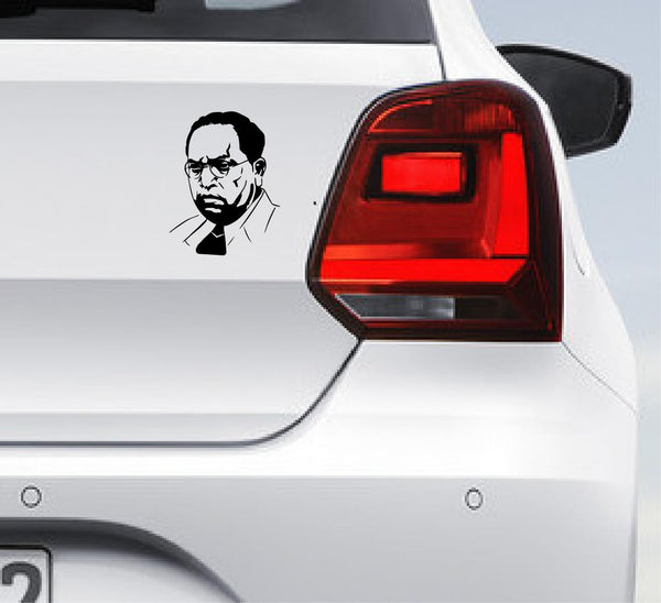 Legendary Dr. Ambedkar Car Bumper Decal – Peacockride