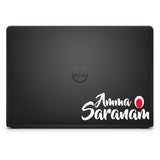 Amma Saranam Laptop/Mac Book Decal