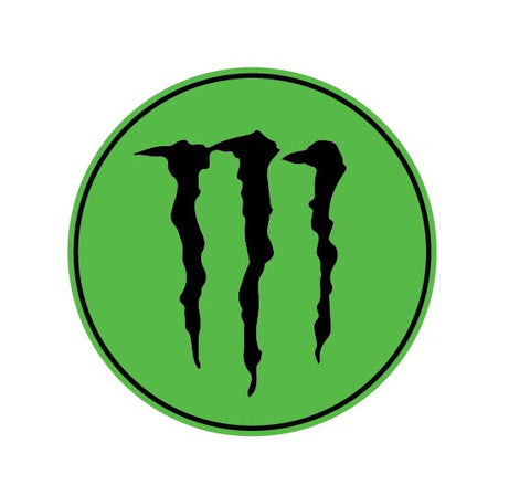 Monster Bike Decal, Monster