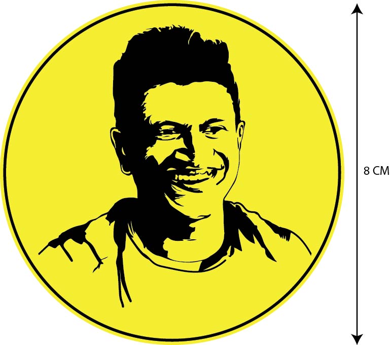 Puneeth Rajkumar Riding Bike APPU Puneeth Rajkumar I Kannada Cinema I Bike Decal – Peacockride