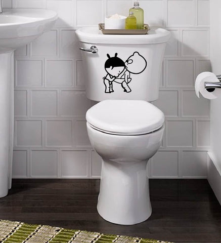 Bathroom Toilet Stickers