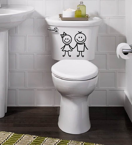 Bathroom Toilet Stickers