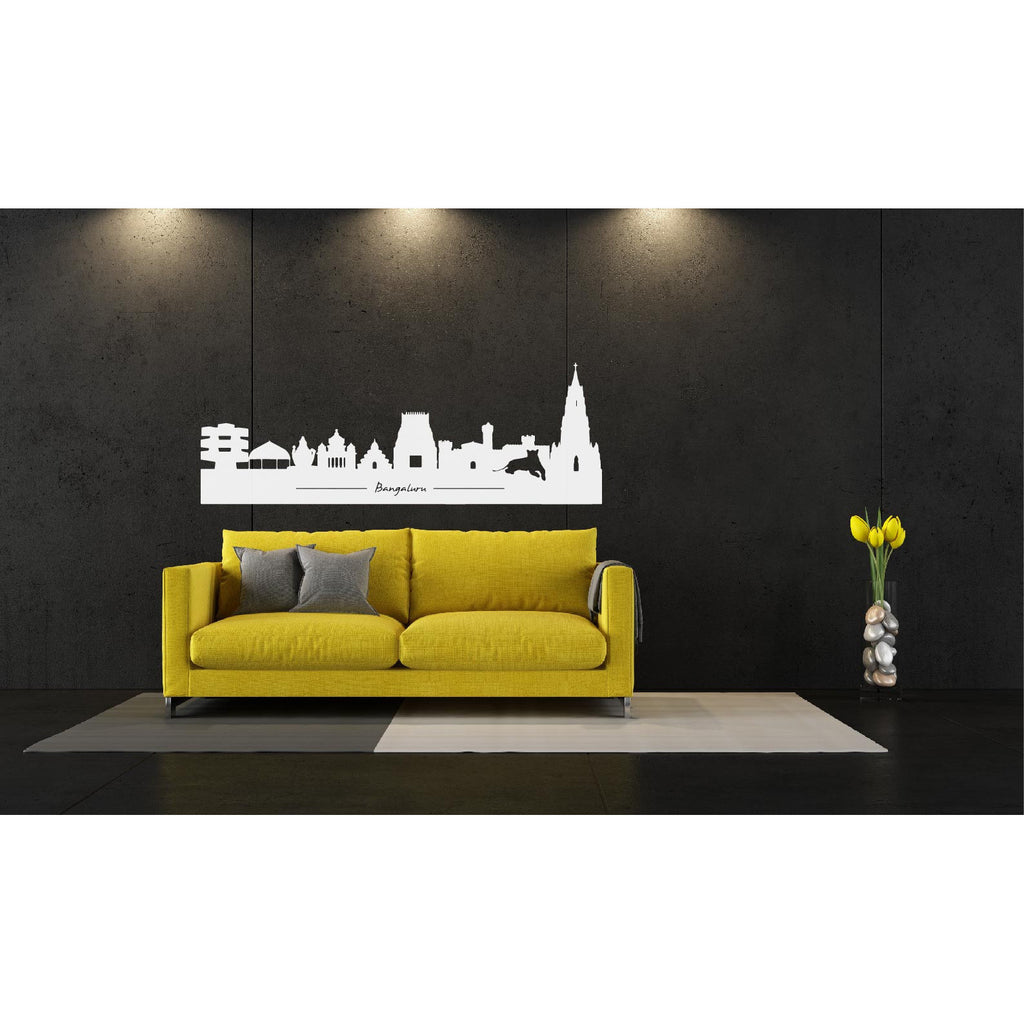 Bangalore Skyscraper Wall Decal Peacockride
