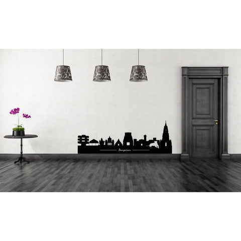 Bangalore Skyscraper Wall Decal