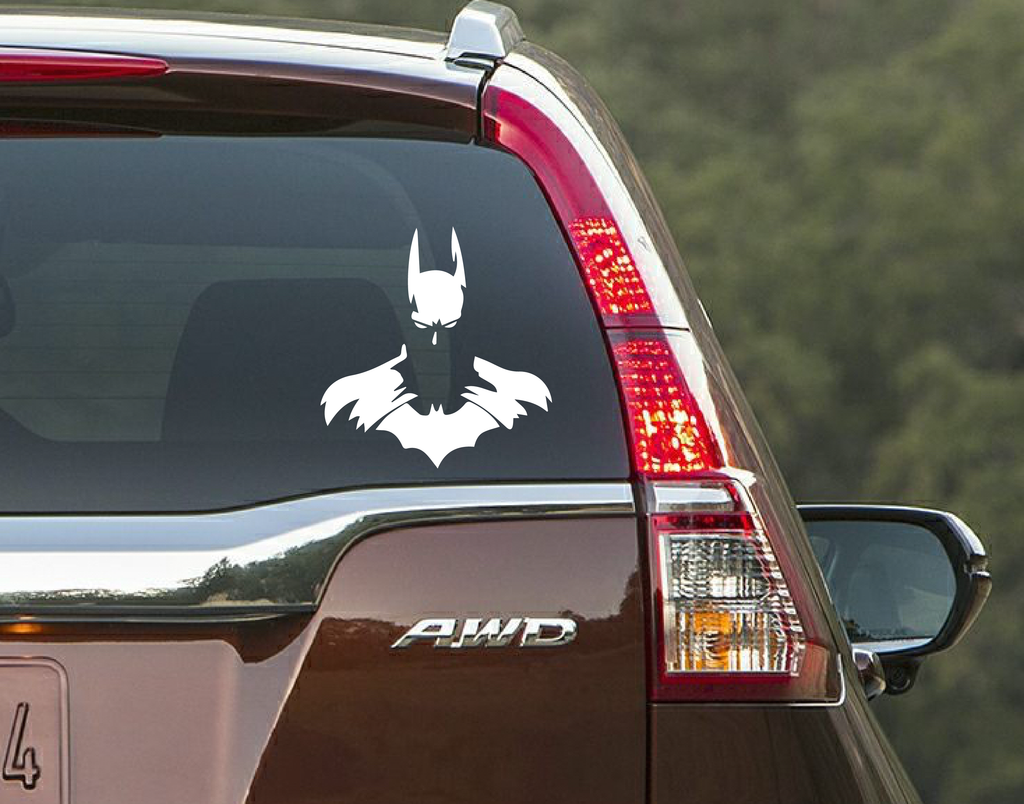 Batman Car Window Decal Peacockride