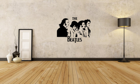 Beatles Sticker,Beatles Decal,Beatles Wall Decal,Beatles Wall Sticker,The Beatles Wall Decal,The Beatles Wall Sticker