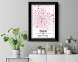 Bengaluru Wall Poster / Frame, Bengaluru Map