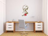 Bhagat singh, Bhagat singh Sticker,Bhagat singh Wall Sticker,Indian Freedom Fighter,wall Sticer,