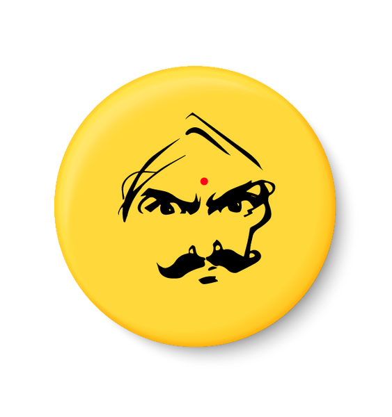 Angry Bhatathiyar Pin-Badge