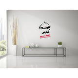 Bharathiyar Learn to be Angry Wall Decal