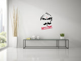 Bharathiyar Learn to be Angry Wall Decal