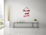 Bharathiyar Learn to be Angry Wall Decal