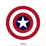 The Avengers-Captain America Bike Decal
