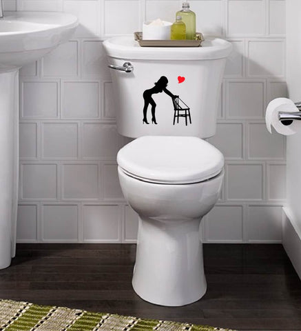 Hot Women I Bathroom Toilet Stickers