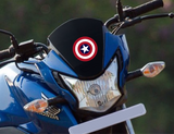 The Avengers-Captain America Bike Decal