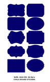 Label Chalk Board Stickers I Kitchen Stickers I Chalk Board Stickers