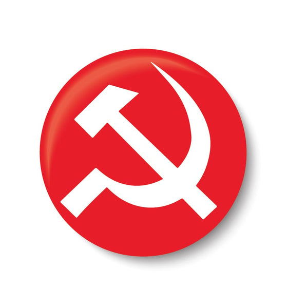 Vote for your Party I  Communist  , CPI Party , Pin Badge, CPI, BADGE ,political , political badge