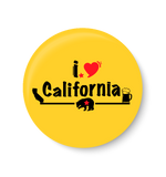 California PinBadge,International PinBadge