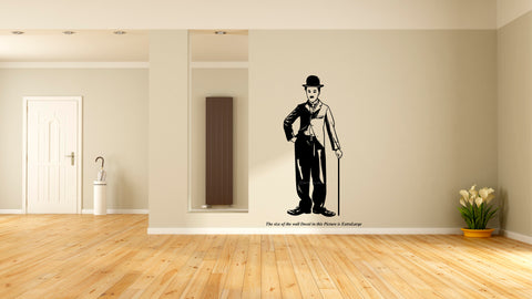 Charlie Chaplin, Charlie Chaplin Wall Decal, Wall Decal