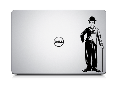 Charlie Chaplin Laptop Decal, Laptop Decal