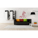 Cute Young Krishna with Flute Wall Decal