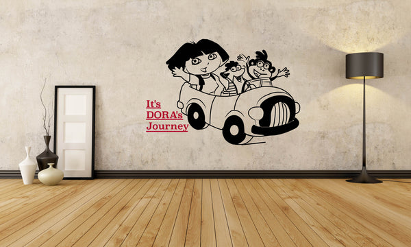 Dora's Journey Wall Decal