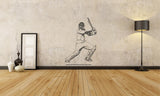 Rahul Dravid Cover Drive Wall Decal