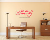 Dream Big ,Motivational I Wall Decal,Motivational 