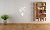 Durga Maa with Trishul Wall Decal