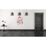 Enthusiastic Ganesh Wall Decal