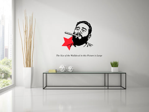 Fidel Castro I ,Fidel Castro I  Sticker,Fidel Castro I  Wall Sticker,Fidel Castro I  Wall Decal,Fidel Castro I  Decal