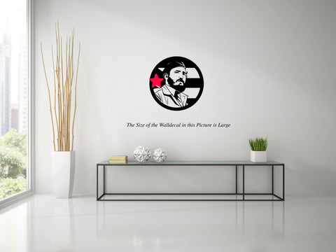 Fidel Castro I ,Fidel Castro I  Sticker,Fidel Castro I  Wall Sticker,Fidel Castro I  Wall Decal,Fidel Castro I  Decal
