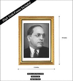 Dr Bhimrao Ramji Ambedkar  Wall Frame ( Mount / Glass /13 X19 inch )
